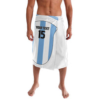 Custom Argentina Football Lavalava Vamos Vamos Argentina