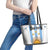 Custom Argentina Football Leather Tote Bag Vamos Vamos Argentina