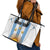 Custom Argentina Football Leather Tote Bag Vamos Vamos Argentina