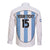 Custom Argentina Football Long Sleeve Button Shirt Vamos Vamos Argentina