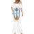 Custom Argentina Football Mermaid Dress Vamos Vamos Argentina