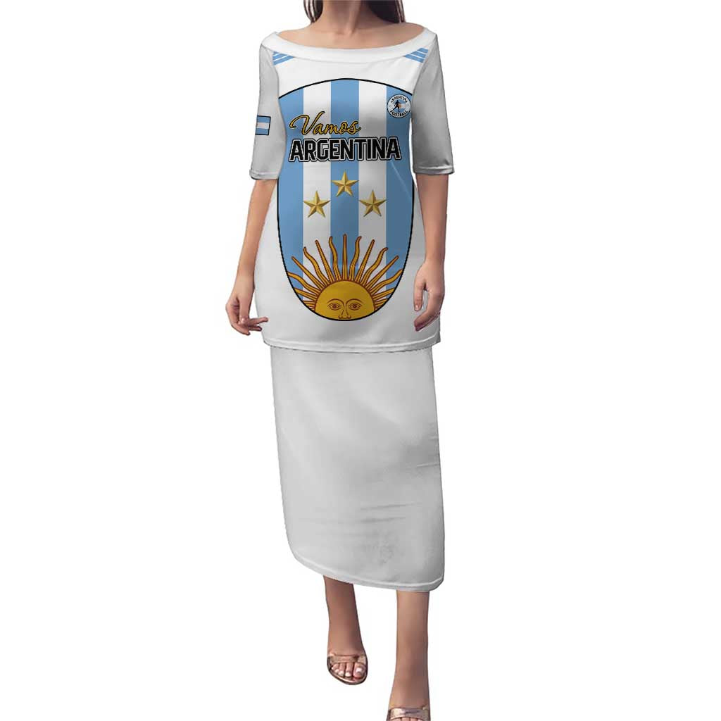 Custom Argentina Football Puletasi Vamos Vamos Argentina