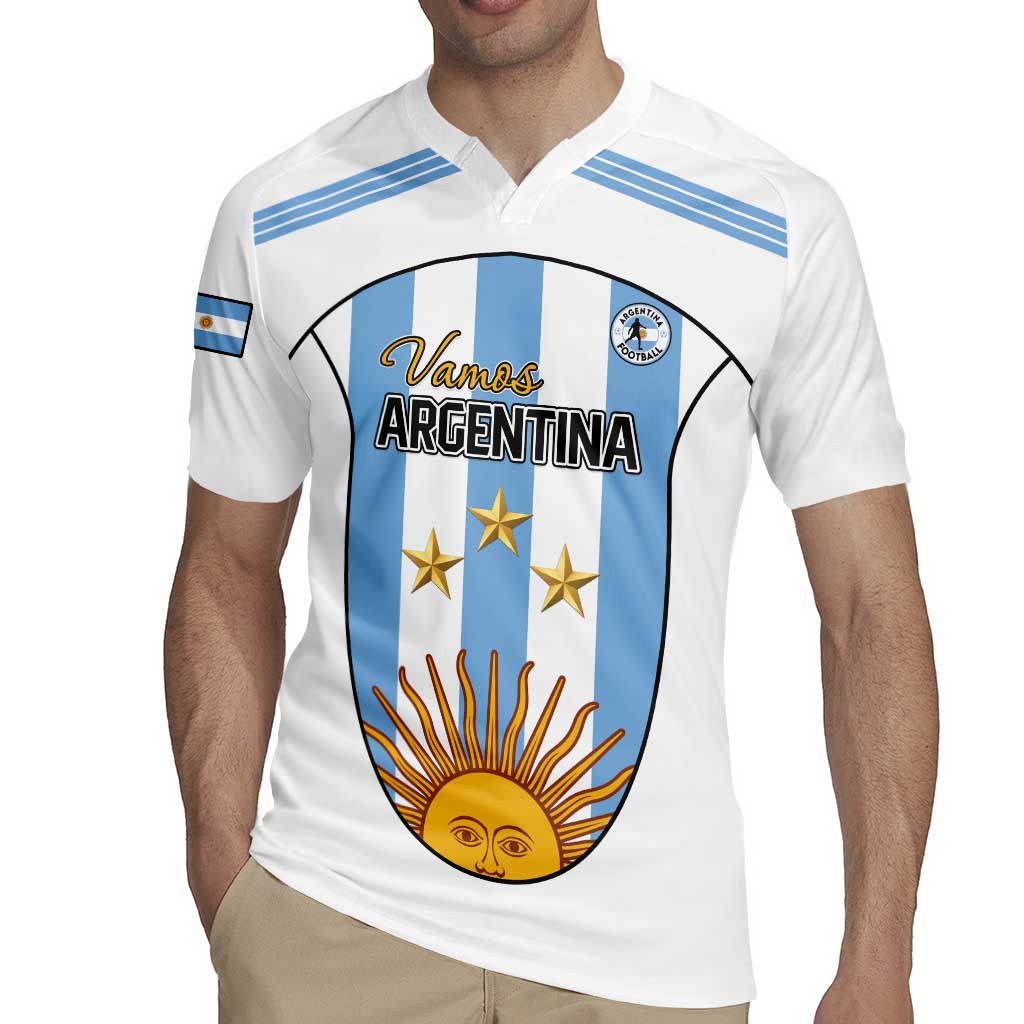Custom Argentina Football Rugby Jersey Vamos Vamos Argentina