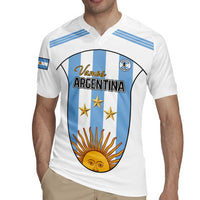 Custom Argentina Football Rugby Jersey Vamos Vamos Argentina