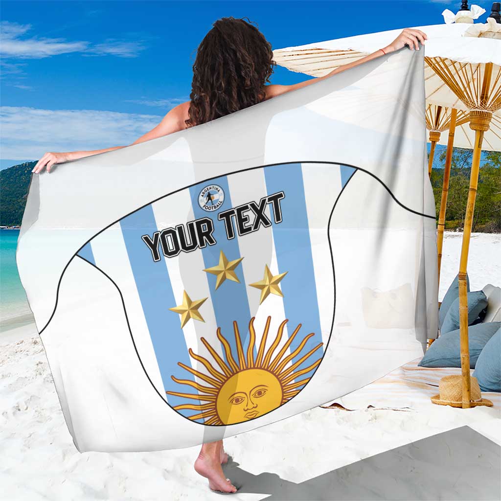 Custom Argentina Football Sarong Vamos Vamos Argentina
