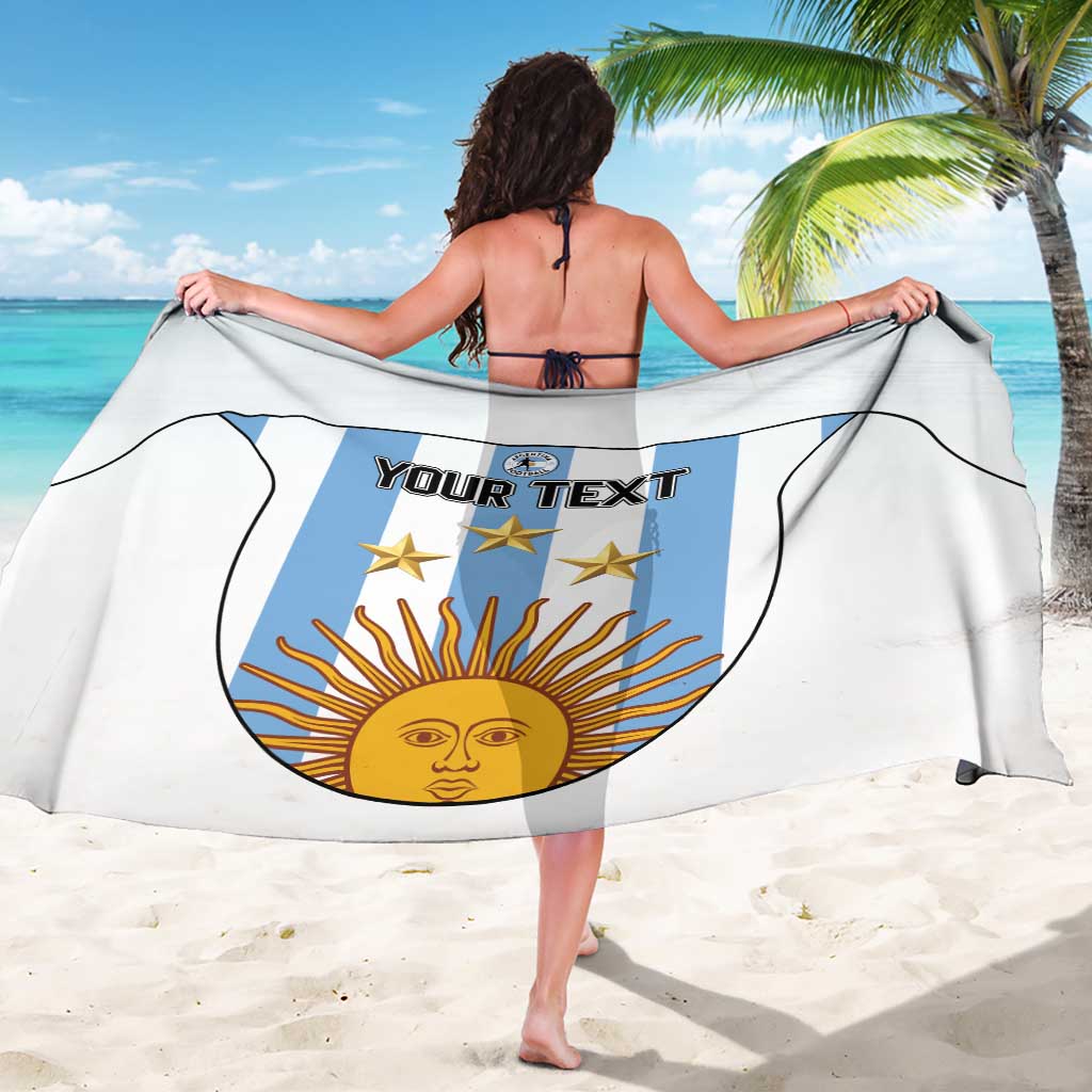 Custom Argentina Football Sarong Vamos Vamos Argentina