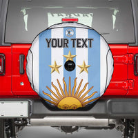 Custom Argentina Football Spare Tire Cover Vamos Vamos Argentina