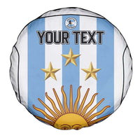 Custom Argentina Football Spare Tire Cover Vamos Vamos Argentina