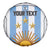 Custom Argentina Football Spare Tire Cover Vamos Vamos Argentina