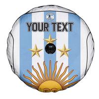 Custom Argentina Football Spare Tire Cover Vamos Vamos Argentina