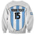 Custom Argentina Football Sweatshirt Vamos Vamos Argentina