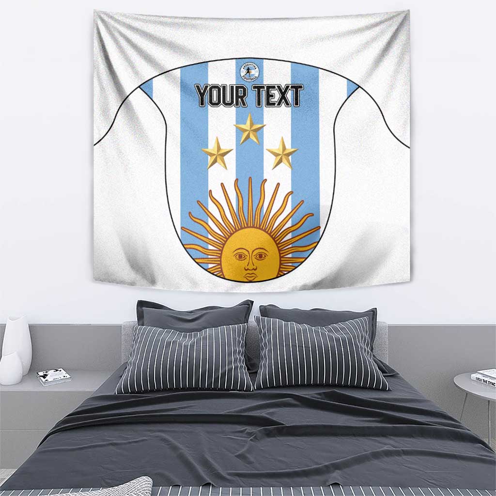 Custom Argentina Football Tapestry Vamos Vamos Argentina