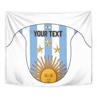 Custom Argentina Football Tapestry Vamos Vamos Argentina