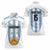 Custom Argentina Football Women Polo Shirt Vamos Vamos Argentina