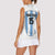 Custom Argentina Football Women Sleeveless Polo Shirt Vamos Vamos Argentina