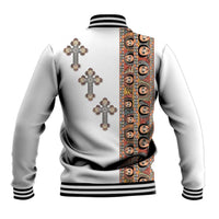 Ethiopia Angels Tilet Baseball Jacket Ethiopian Cross