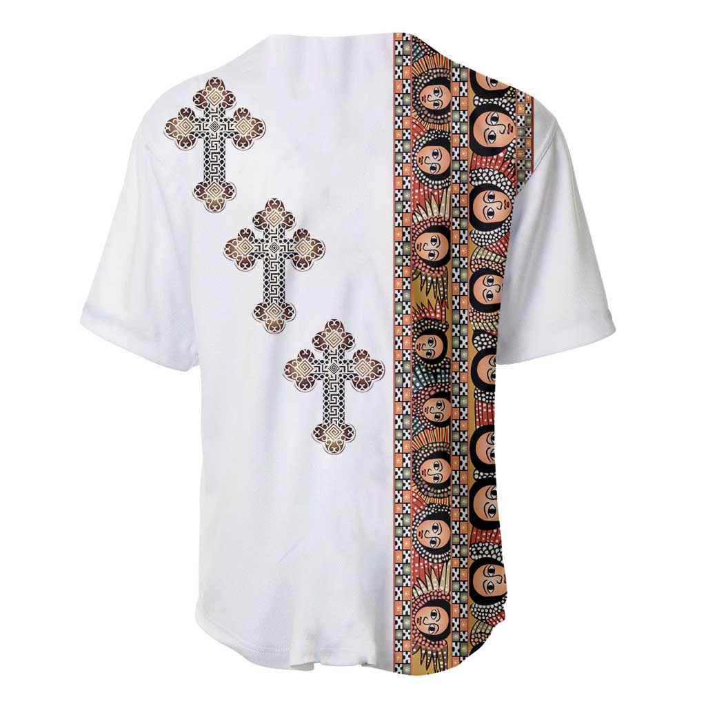 Ethiopia Angels Tilet Baseball Jersey Ethiopian Cross