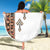 Ethiopia Angels Tilet Beach Blanket Ethiopian Cross