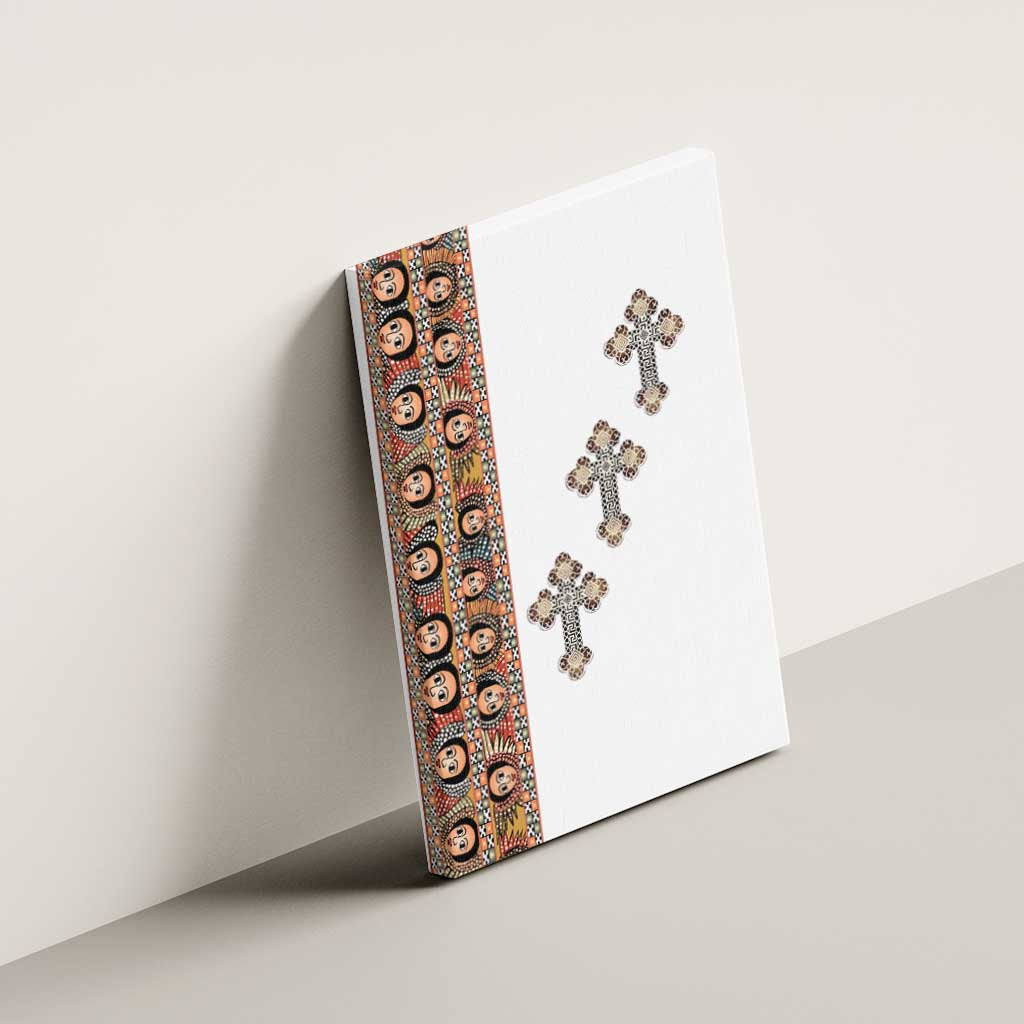 Ethiopia Angels Tilet Canvas Wall Art Ethiopian Cross