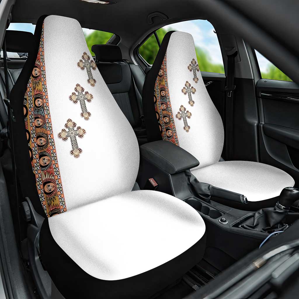 Ethiopia Angels Tilet Car Seat Cover Ethiopian Cross
