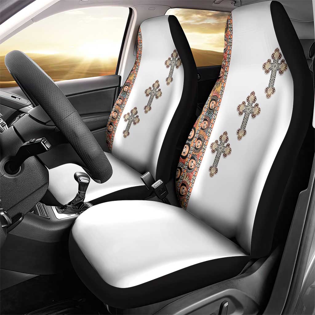 Ethiopia Angels Tilet Car Seat Cover Ethiopian Cross