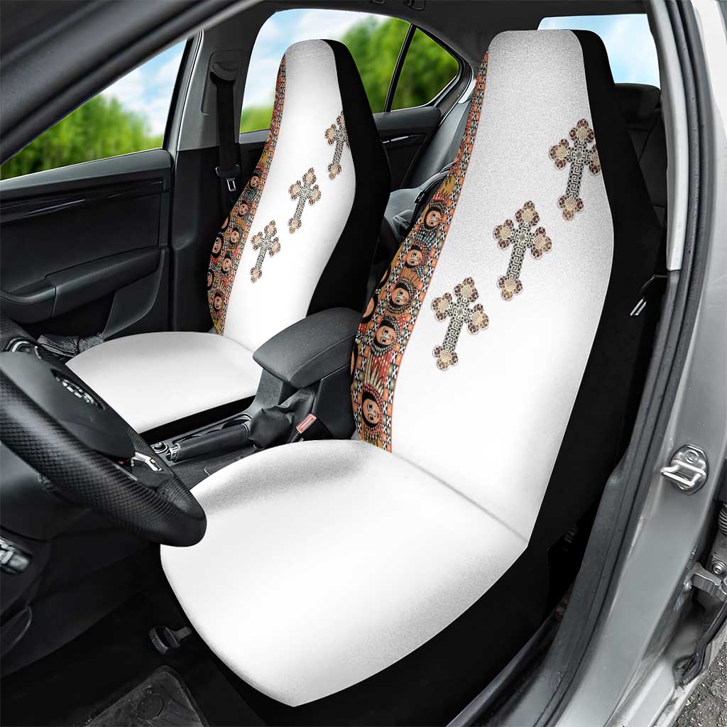 Ethiopia Angels Tilet Car Seat Cover Ethiopian Cross