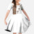 Ethiopia Angels Tilet Family Matching Off The Shoulder Long Sleeve Dress and Hawaiian Shirt Ethiopian Cross