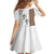Ethiopia Angels Tilet Family Matching Off The Shoulder Long Sleeve Dress and Hawaiian Shirt Ethiopian Cross