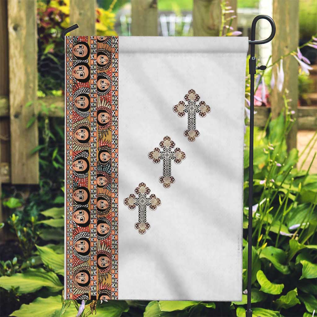 Ethiopia Angels Tilet Garden Flag Ethiopian Cross