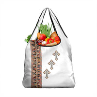 Ethiopia Angels Tilet Grocery Bag Ethiopian Cross