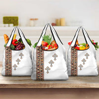 Ethiopia Angels Tilet Grocery Bag Ethiopian Cross