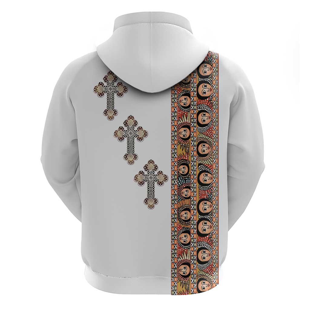 Ethiopia Angels Tilet Hoodie Ethiopian Cross