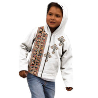 Ethiopia Angels Tilet Kid Hoodie Ethiopian Cross