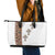 Ethiopia Angels Tilet Leather Tote Bag Ethiopian Cross