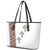 Ethiopia Angels Tilet Leather Tote Bag Ethiopian Cross