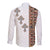 Ethiopia Angels Tilet Long Sleeve Button Shirt Ethiopian Cross
