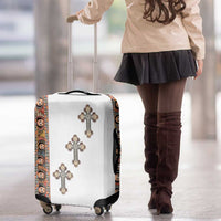 Ethiopia Angels Tilet Luggage Cover Ethiopian Cross