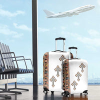 Ethiopia Angels Tilet Luggage Cover Ethiopian Cross