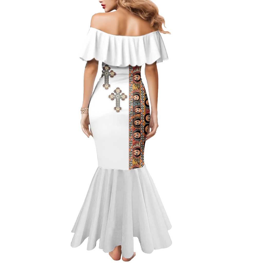 Ethiopia Angels Tilet Mermaid Dress Ethiopian Cross