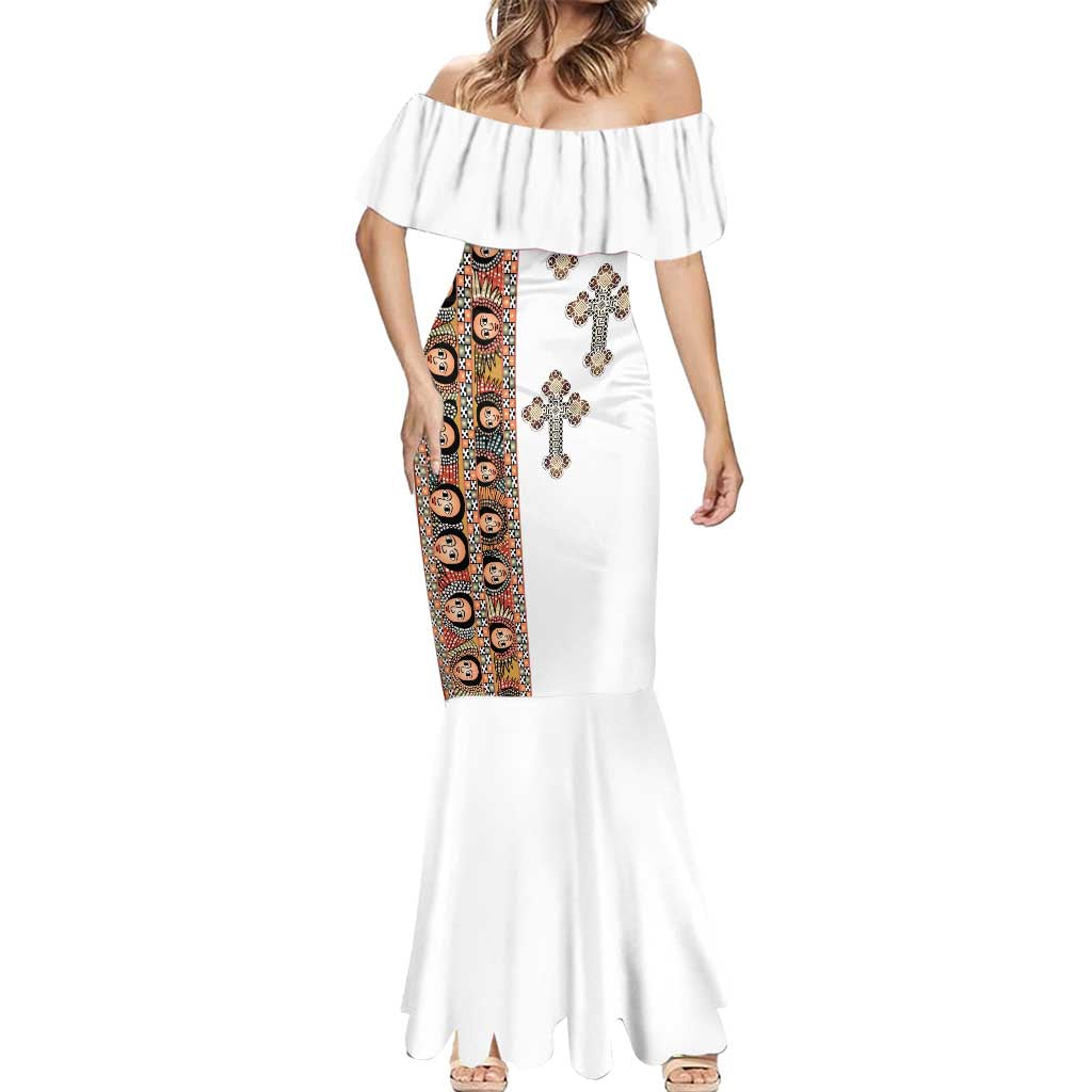Ethiopia Angels Tilet Mermaid Dress Ethiopian Cross