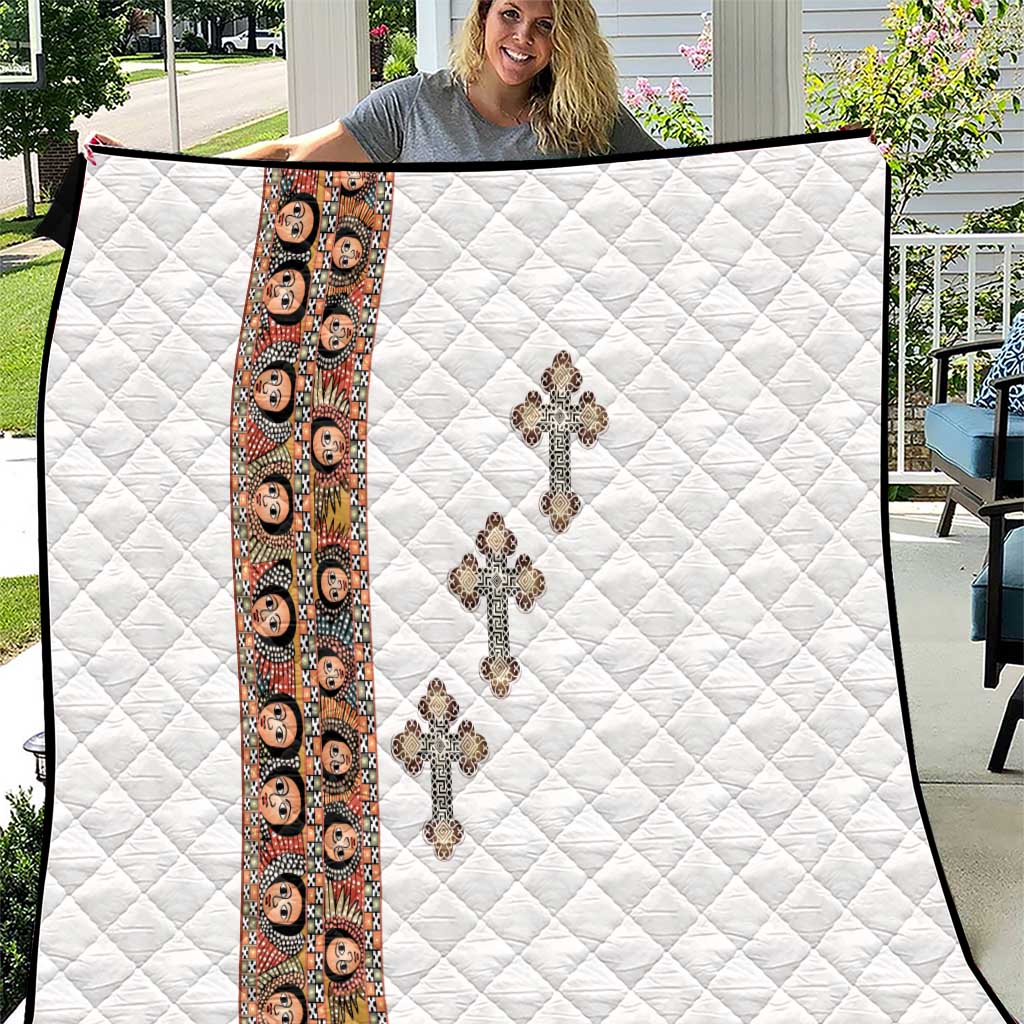 Ethiopia Angels Tilet Quilt Ethiopian Cross