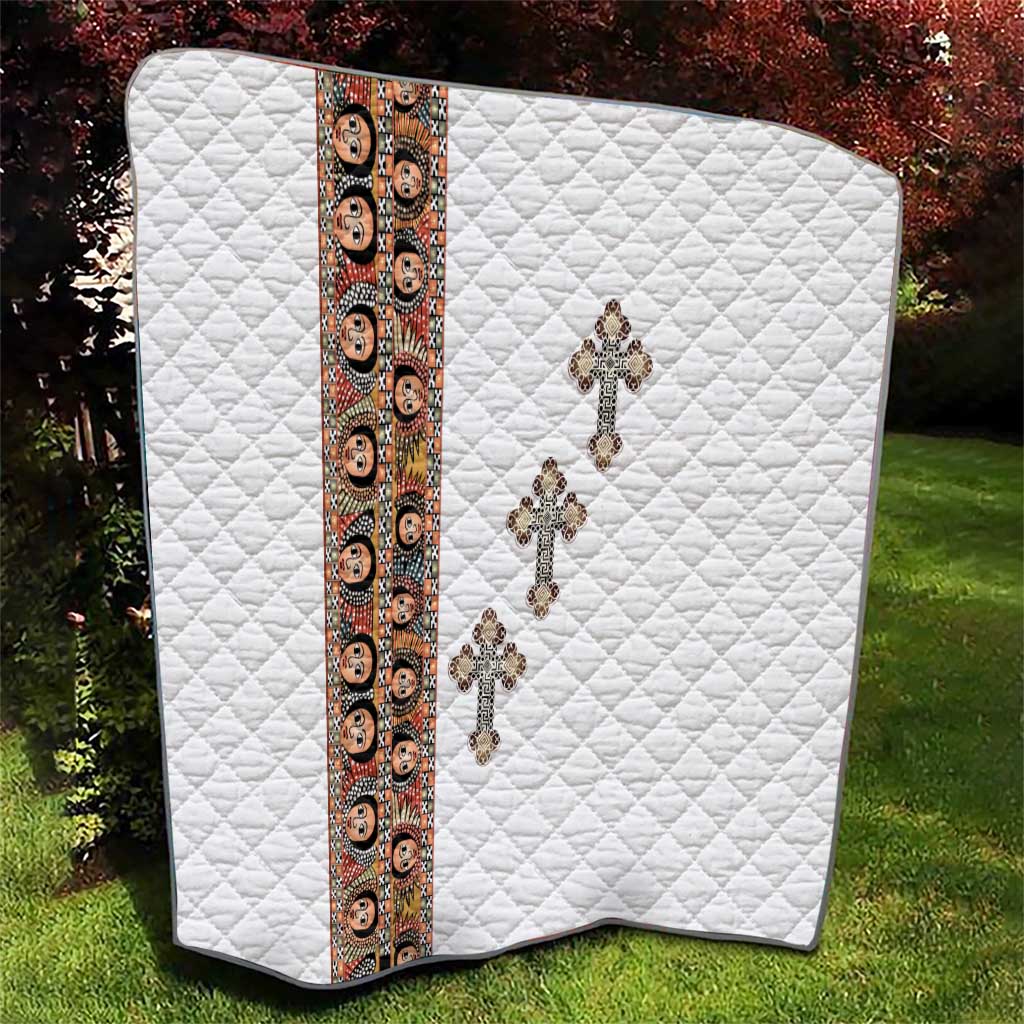 Ethiopia Angels Tilet Quilt Ethiopian Cross