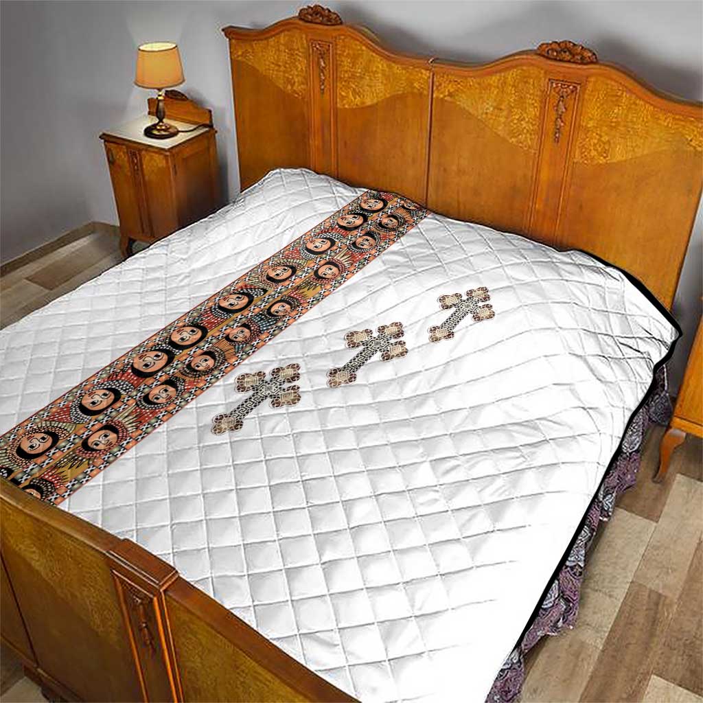 Ethiopia Angels Tilet Quilt Ethiopian Cross