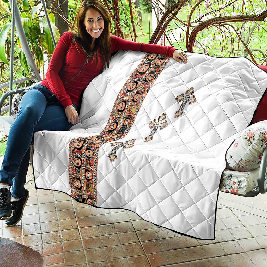 Ethiopia Angels Tilet Quilt Ethiopian Cross