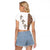 Ethiopia Angels Tilet Raglan Cropped T Shirt Ethiopian Cross