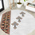Ethiopia Angels Tilet Round Carpet Ethiopian Cross