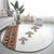 Ethiopia Angels Tilet Round Carpet Ethiopian Cross