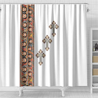 Ethiopia Angels Tilet Shower Curtain Ethiopian Cross