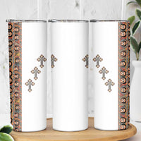 Ethiopia Angels Tilet Skinny Tumbler Ethiopian Cross