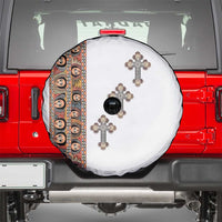 Ethiopia Angels Tilet Spare Tire Cover Ethiopian Cross
